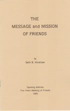 Message and Mission of Friends